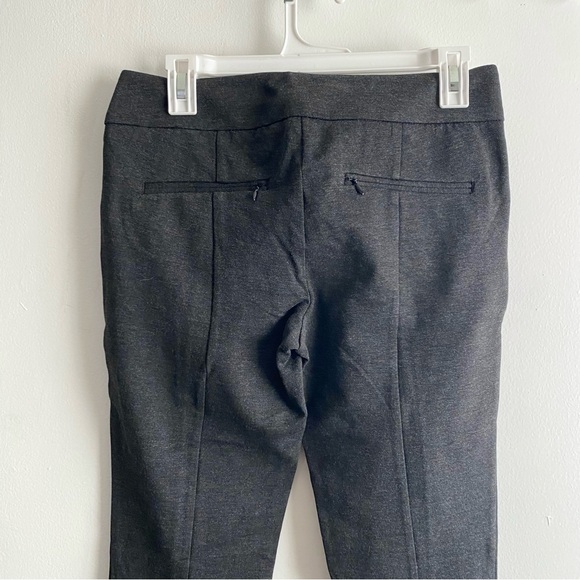 Loft Size 4 Dark Grey Skinny Ponte Pants - Picture 3 of 7